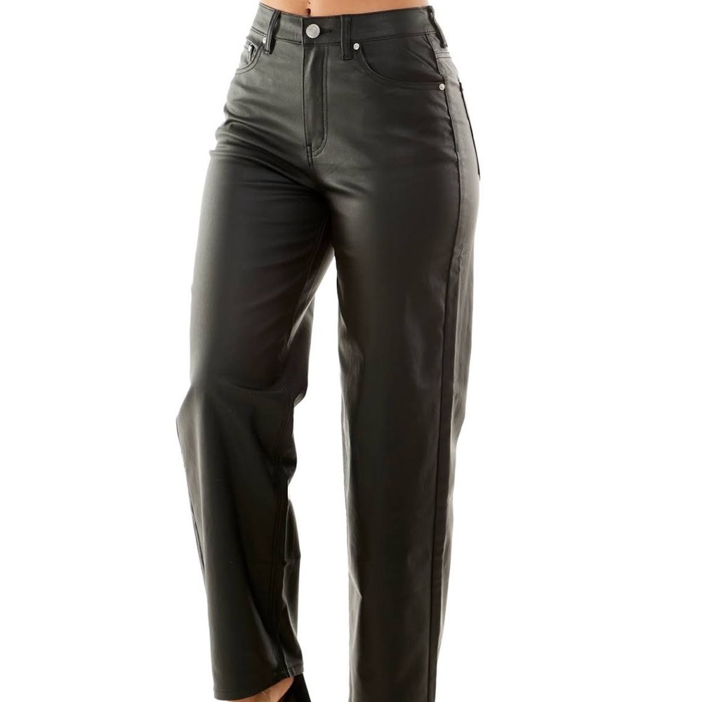 Baccini NYC Faux Leather Pants